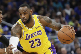 NBA savaitės žaidėjais tapo „karalius“ ir „Heat“ aukštaūgis