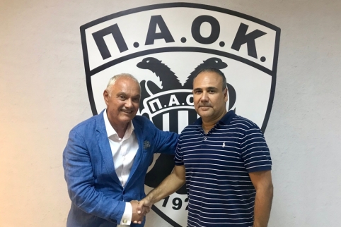 Salonikų PAOK surado naują trenerį