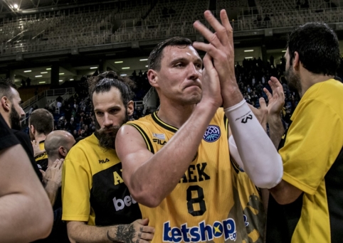 J. Mačiulis prisidėjo prie dar vienos AEK pergalės