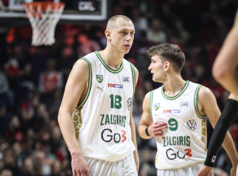 Atkakliame mūšyje „Žalgiris“ palaužė „Virtus“ 