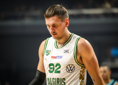 „Žalgiris“ kapituliavo prieš Šaro kariauną