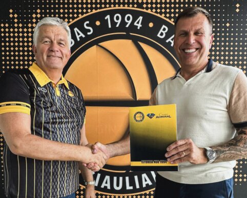 Šiaulių klubas prisiviliojo garsų sporto direktorių